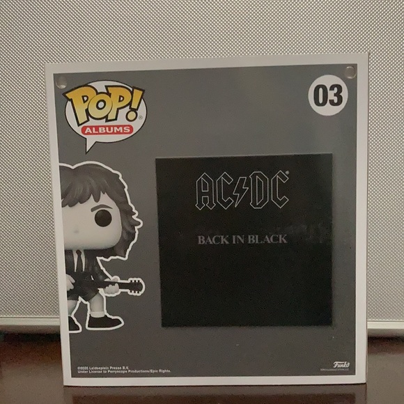 FUNKO ALBUM #03: ACDC: BACK IN BLACK - Picture 3 of 4